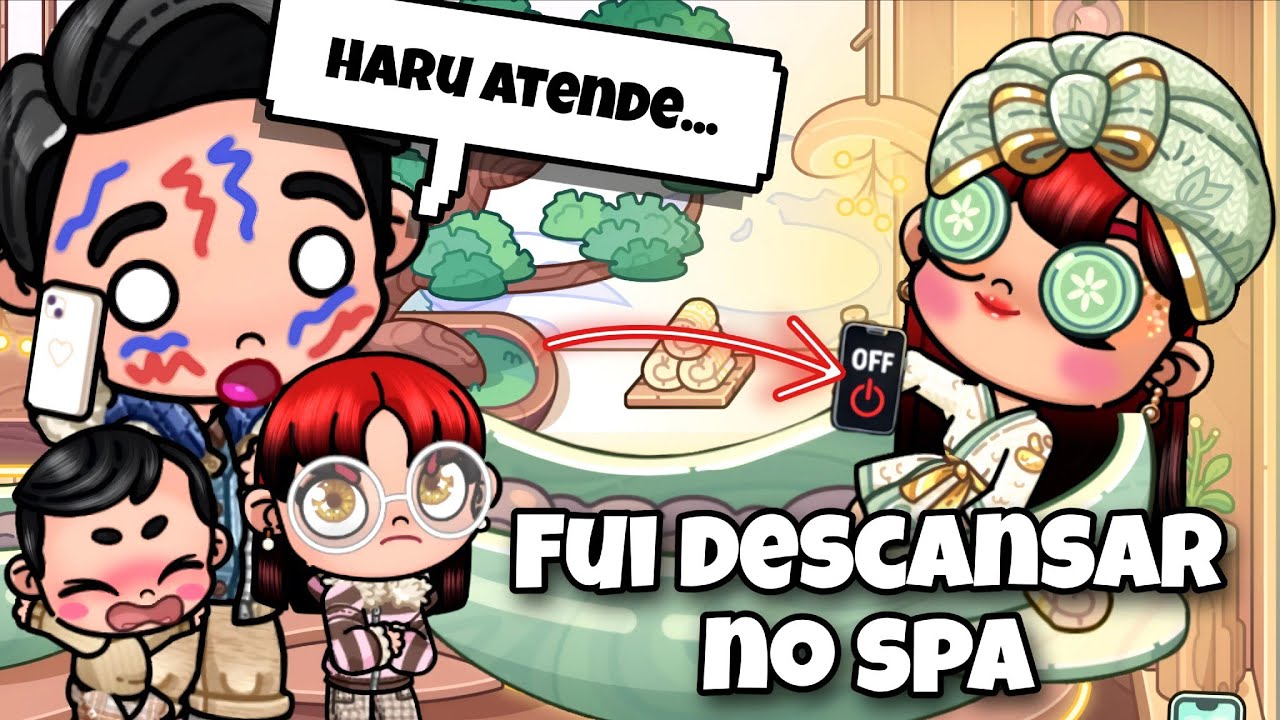 FUI DESCANSAR NO SPA...E DEIXEI MEU MARIDO COM AS CRIANÇAS- AVATAR WORLD/Rotinas e Historias