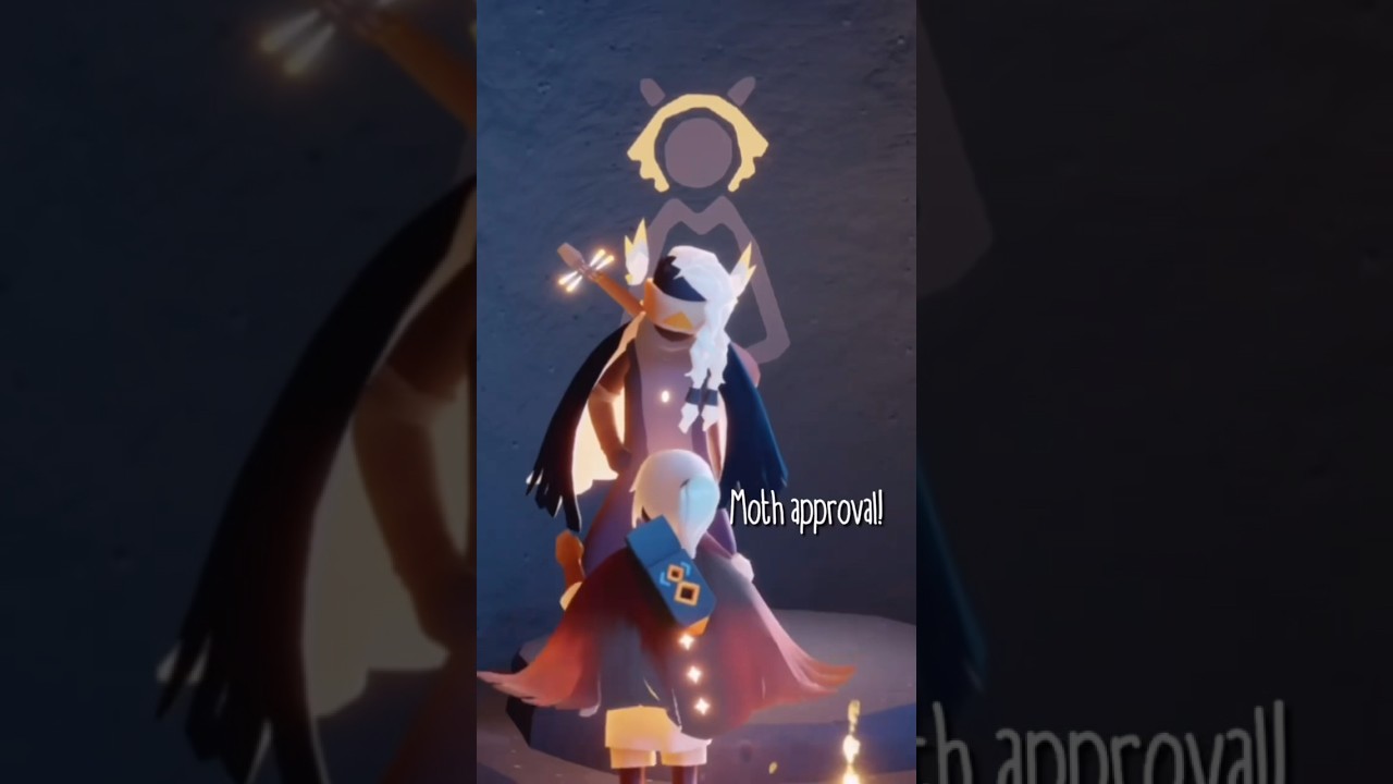Moth Chooses My Outfit?! | Making a Cute Daily Outfit in Sky! Day 11🐂⚪️⭐️#sky #thatskygame #skycotl