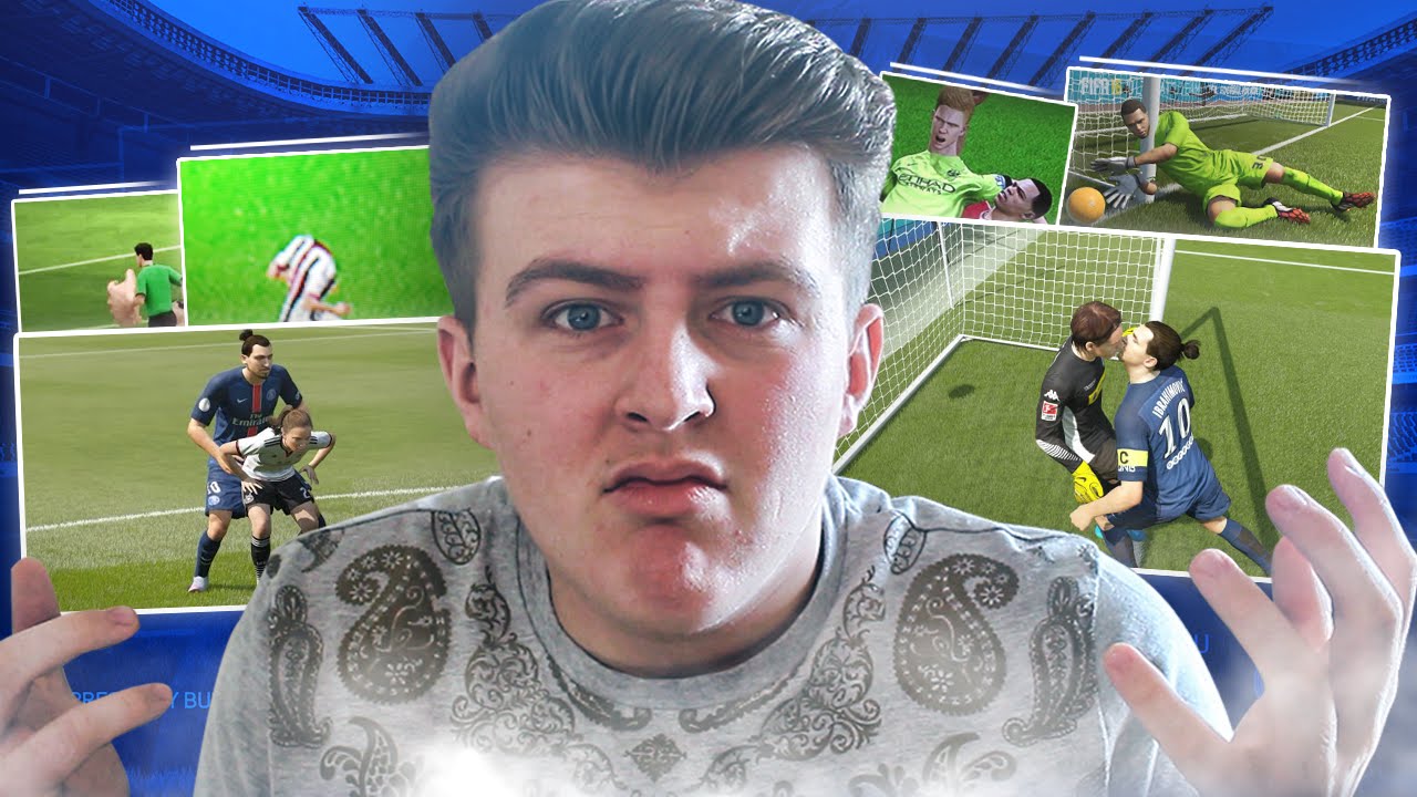 THE BEST GLITCHES ON FIFA 16!