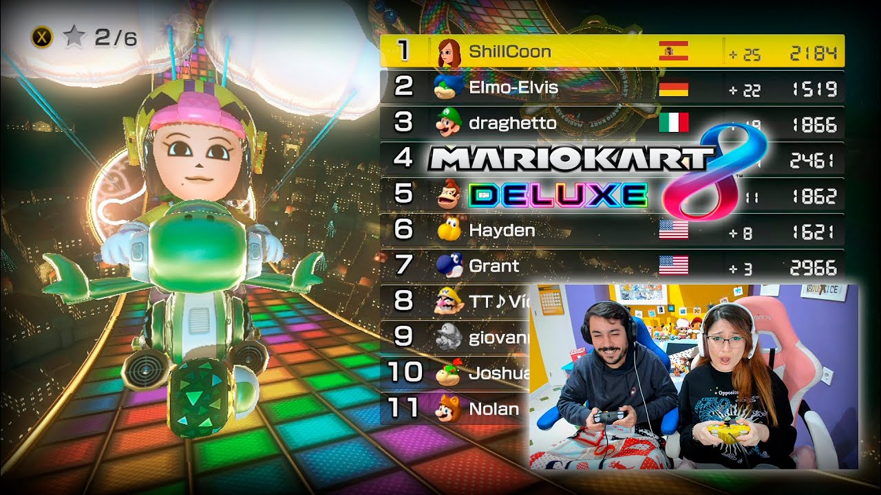 🔴 ERA UN DOMINGO EN LA TARDE... 🏎 &iexcl;CON CARNI Y SUSCRIPTORES! | MK8D #04 en espa&ntilde;ol