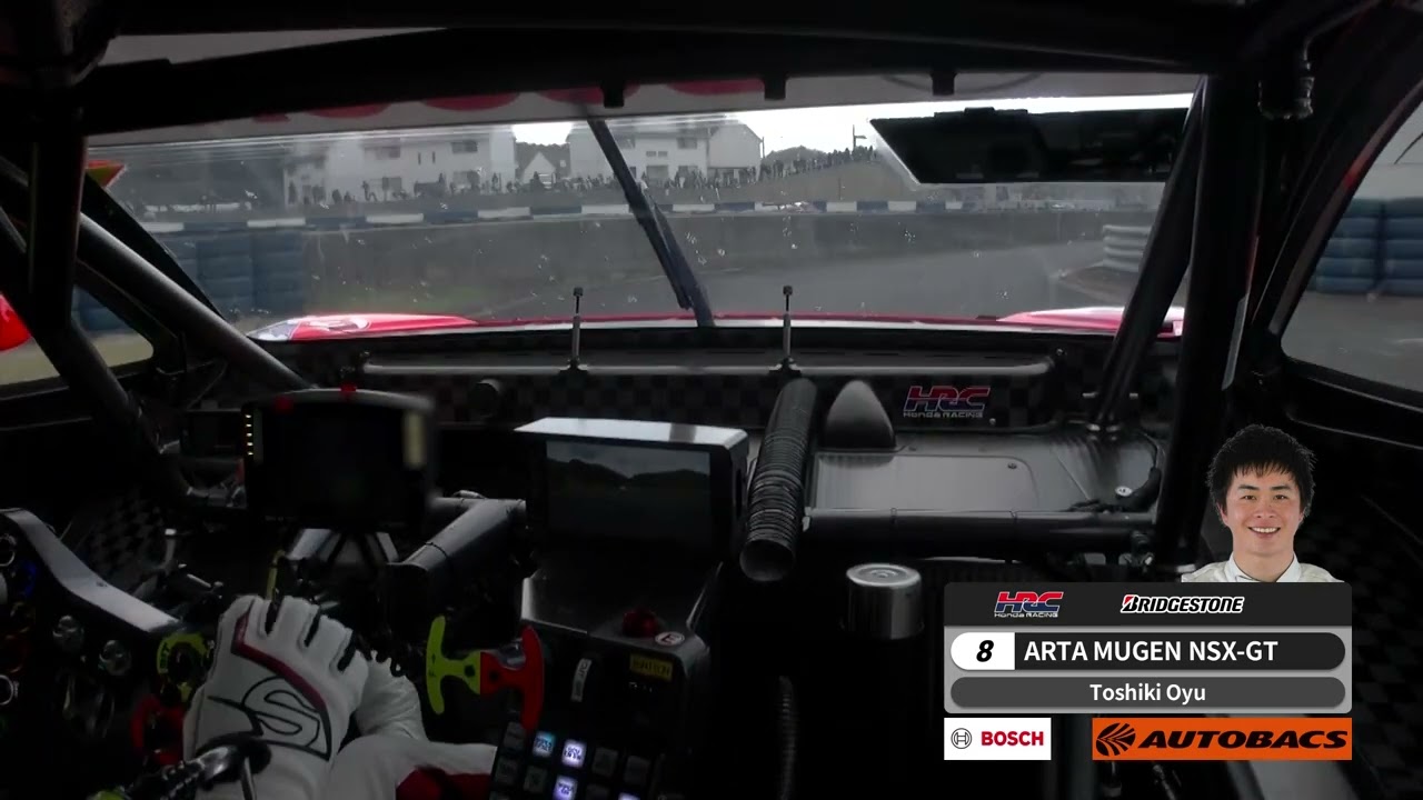 FULL ONBOARD ARTA MUGEN NSX-GT 2023 AUTOBACS SUPER GT Round1