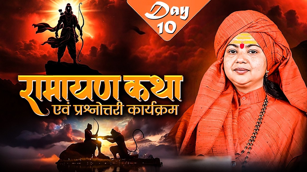 LIVE || रामायण कथा एवं प्रश्नोत्तरी कार्यक्रम || Maa Dhyan Murti Ji Maharaj || Day-11 || Vrindavan
