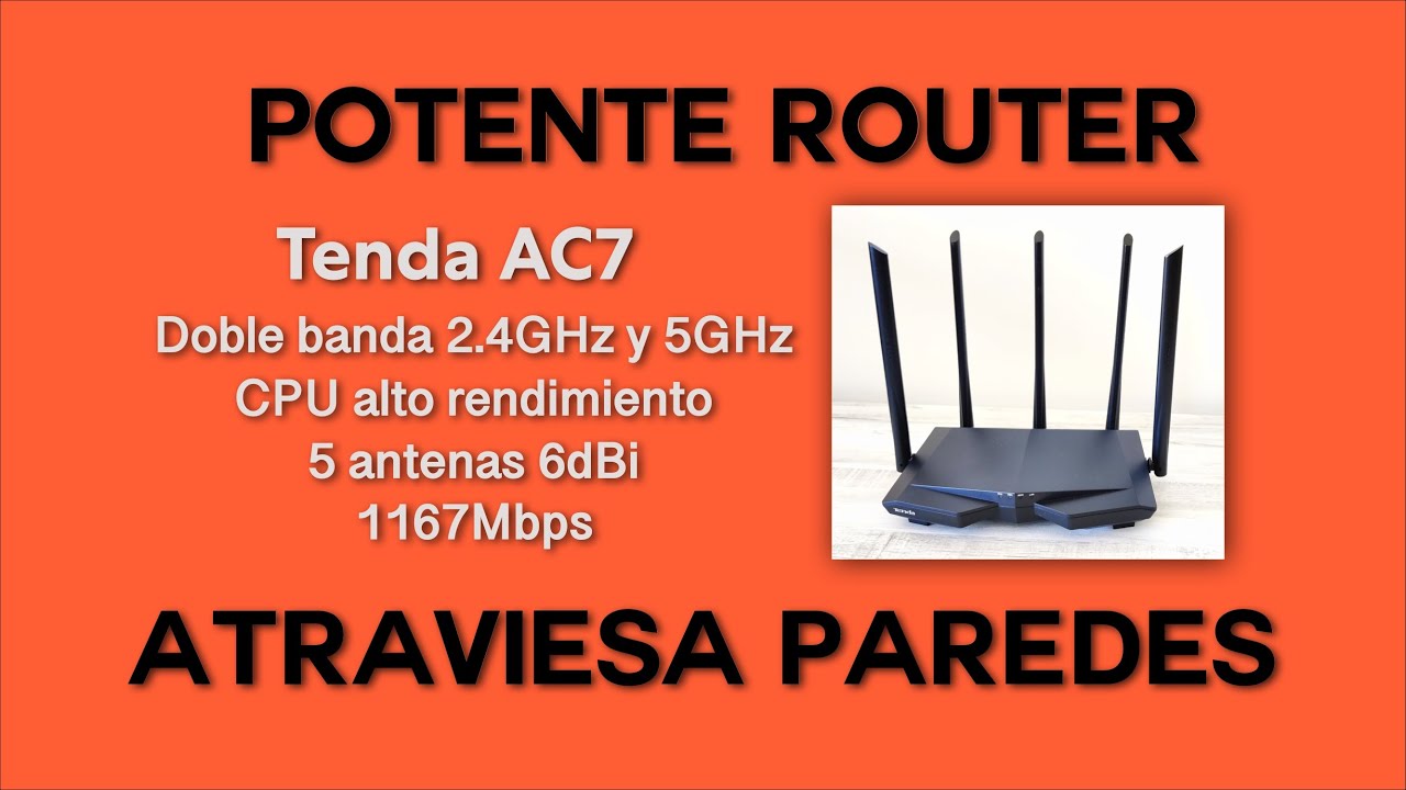 Router Tenda AC7 Conectandolo