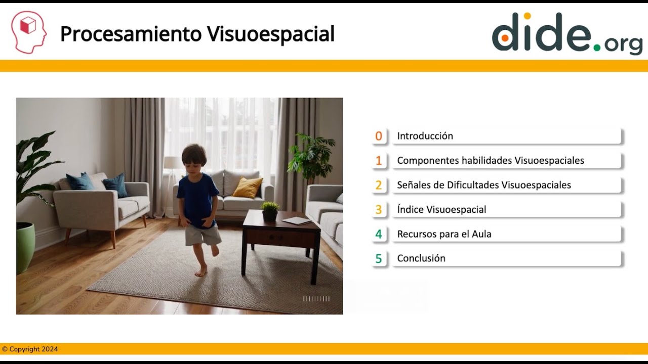 Procesamiento Visuoespacial: Gestión en el aula por dide (Claves para Docentes)