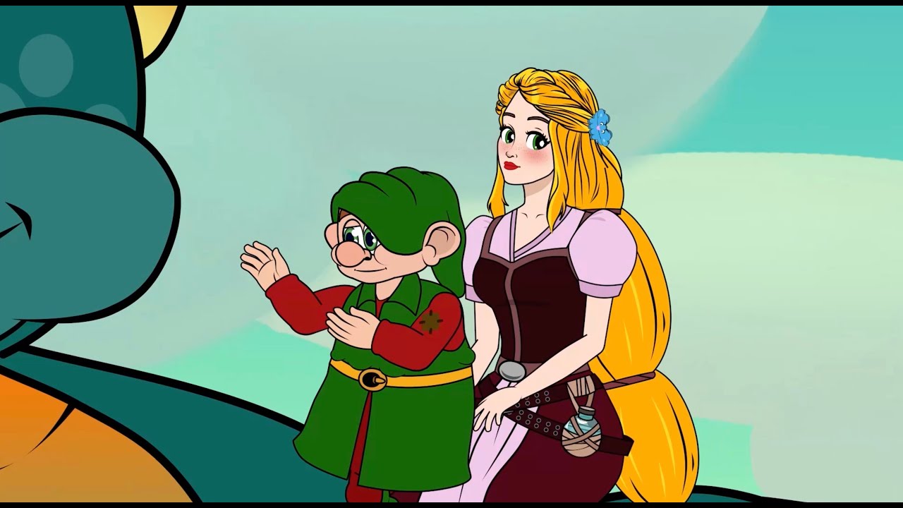 Raiponce | Série Episode 7 | Sauver le Nain Simplet  Disparues | Dessin Animé | Conte de fées
