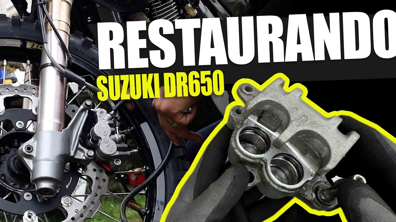 Restauración del caliper delantero a la Suzuki DR650