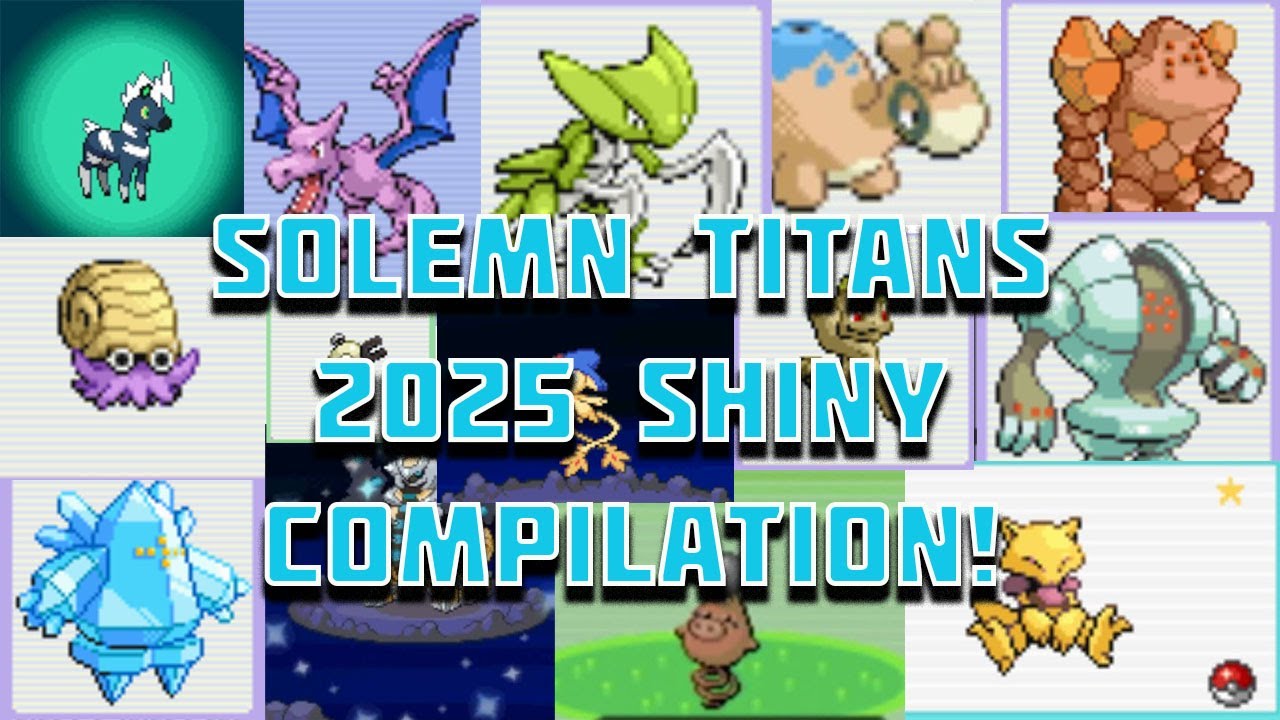 A Year Of Shiny Hunting! 2025 Shiny Compilation!