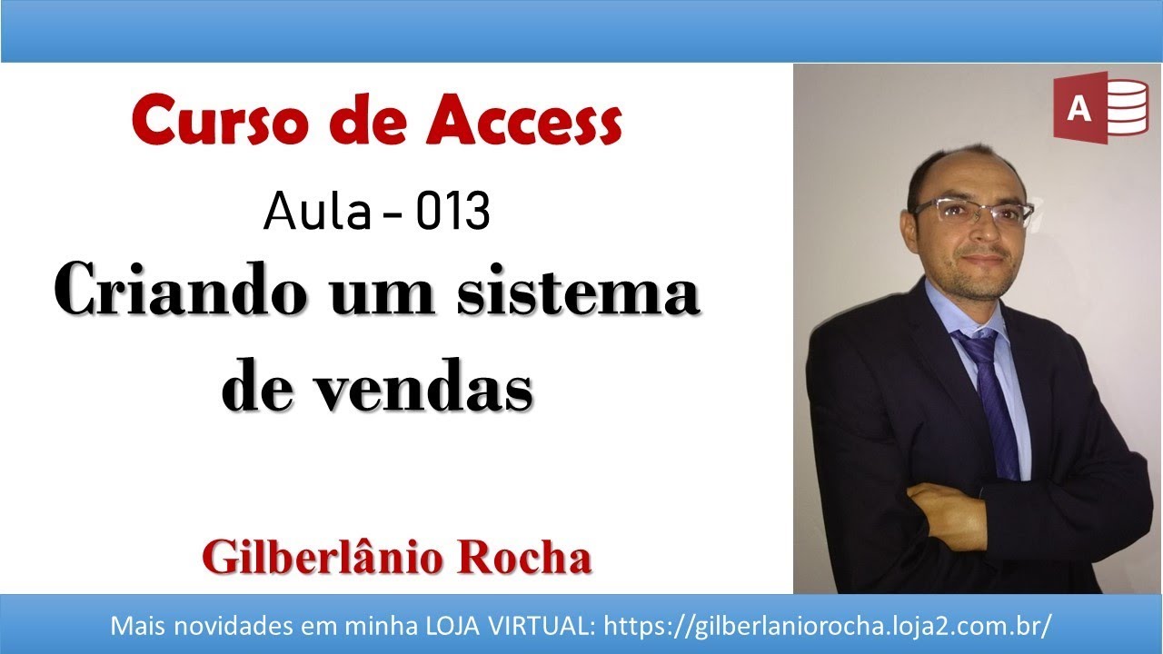 Curso de Access Aula 13 - Criando um formulário de pesquisa