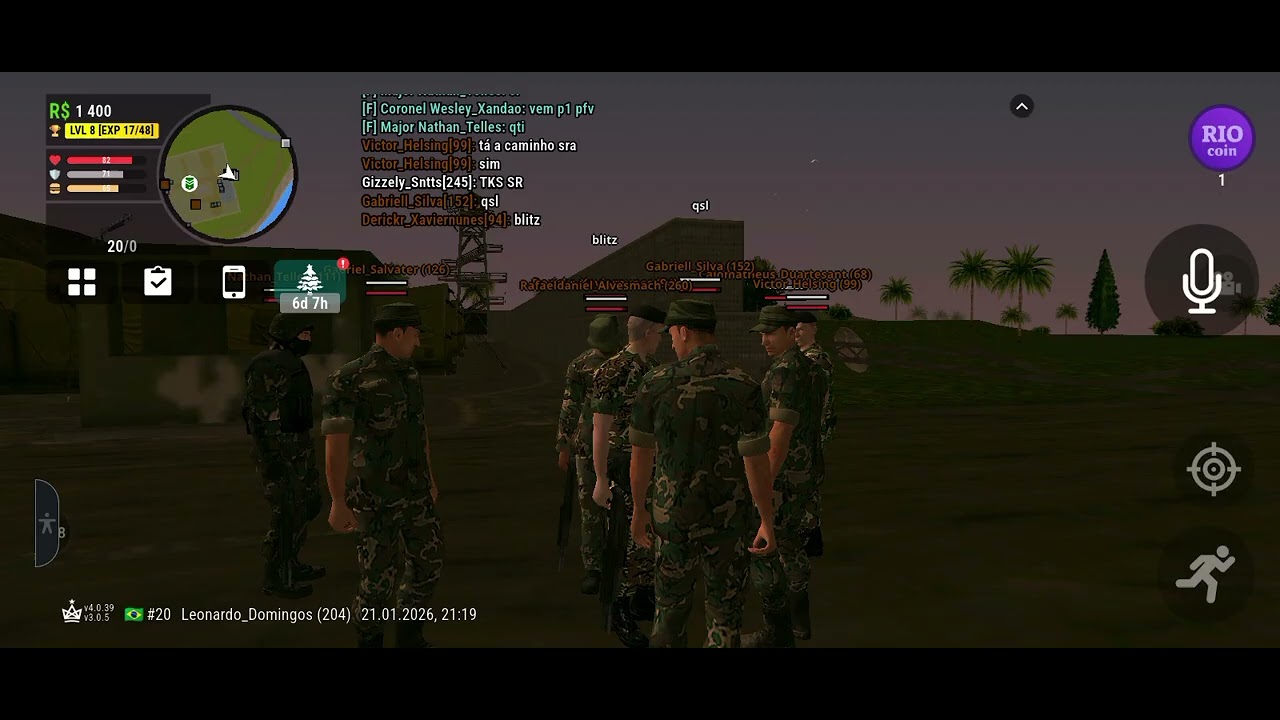 Isso rp de verdade city que respeita rp tem meu respeito serv20 drriorisemuito top as atividades 