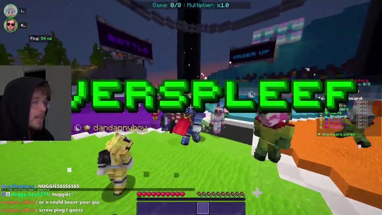 Infume BergWars w/@TigerSpeedruns, @KyleEfff, @dandannyboy, and @joshteautwins