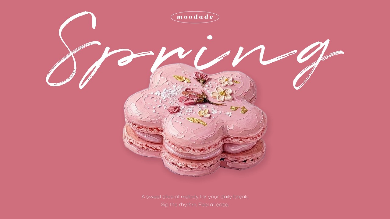 Spring Cafe Music 🌸 듣는 순간 봄 카페에 앉은 기분 | Groove Playlist for Work & Relax