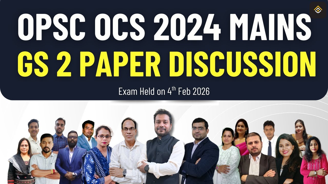 OPSC OCS OAS Mains 2024 GS Paper 2 Discussion & Analysis | Answer Review | RAYACADEMY IAS