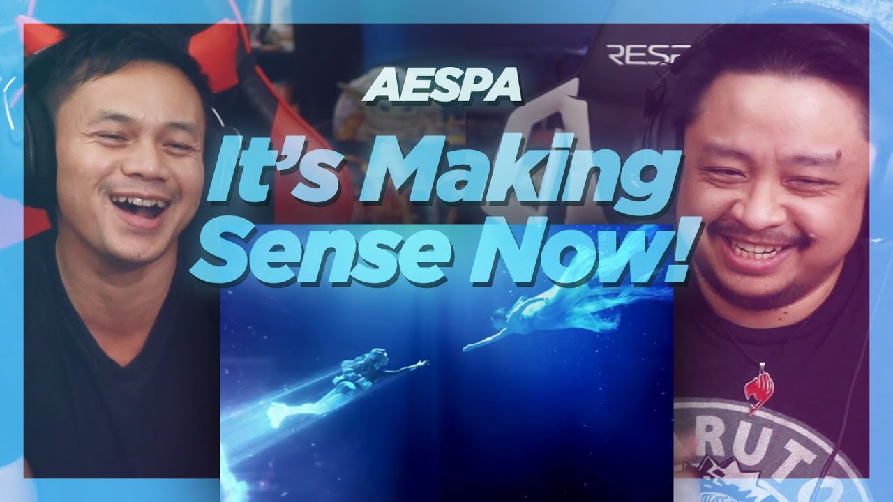 Surprising Reaction to aespa Black Mamba ep 1 - SM Culture Universe