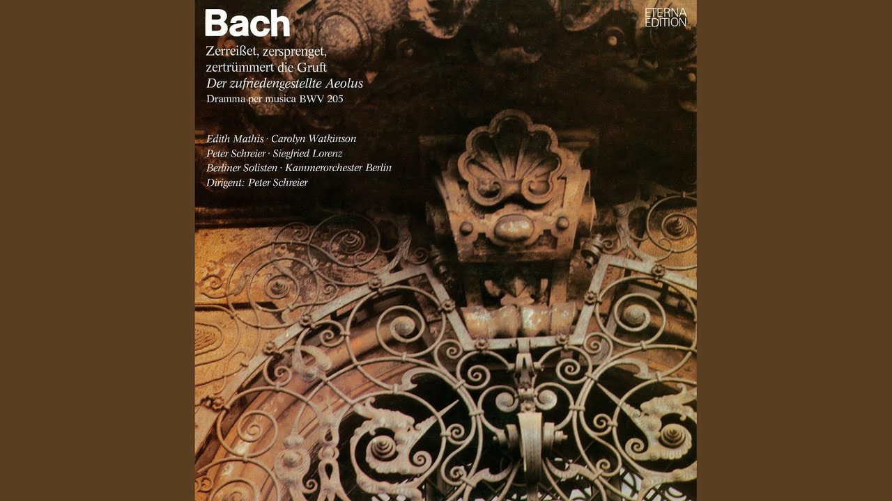 Zerreißet, zersprenget, zertrümmert die Gruft, BWV 205: XIII. 