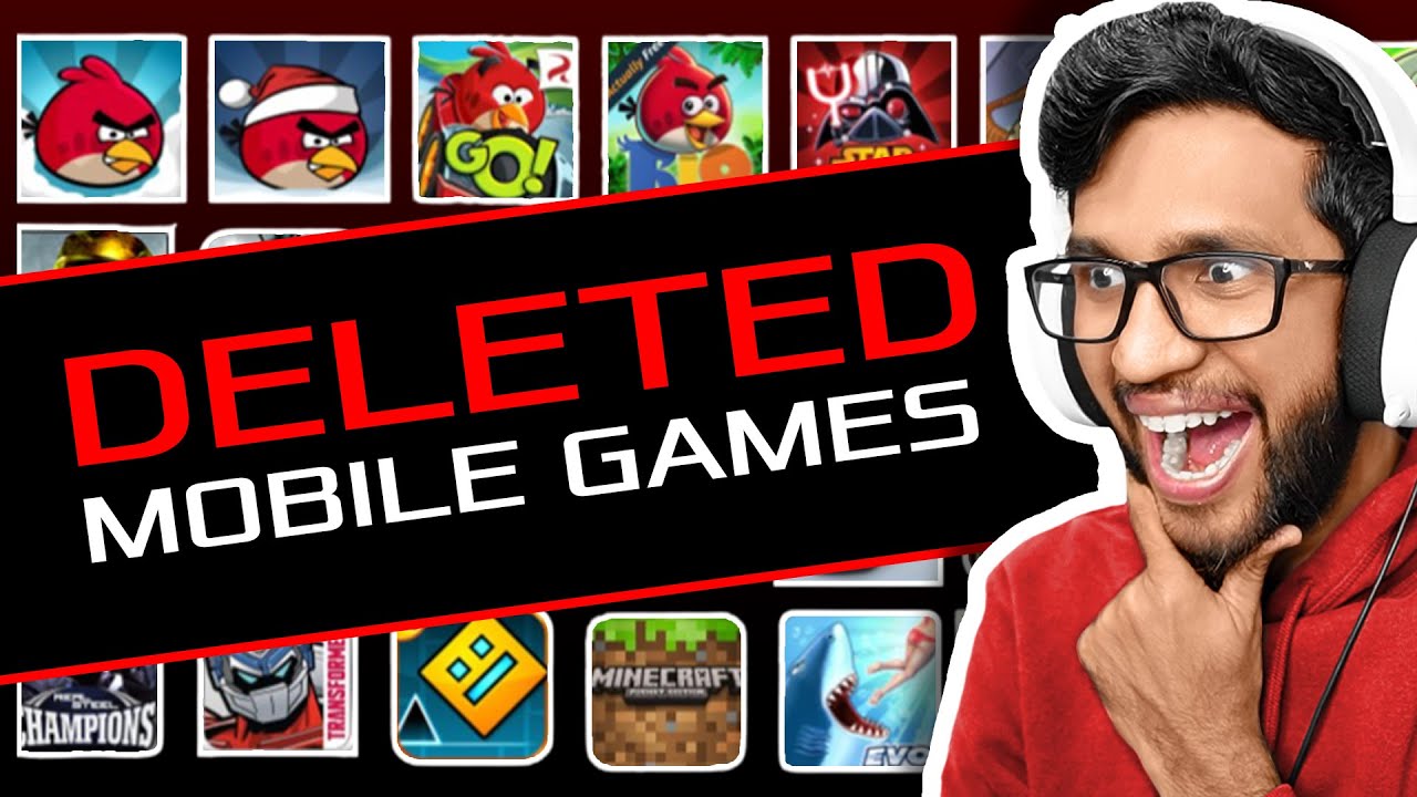 PLAYING DELETED MOBILE GAMES FROM PLAY STORE !