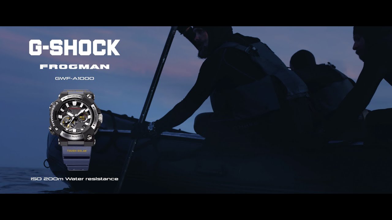 FROGMAN GWF-A1000 Promotional movie: CASIO G-SHOCK