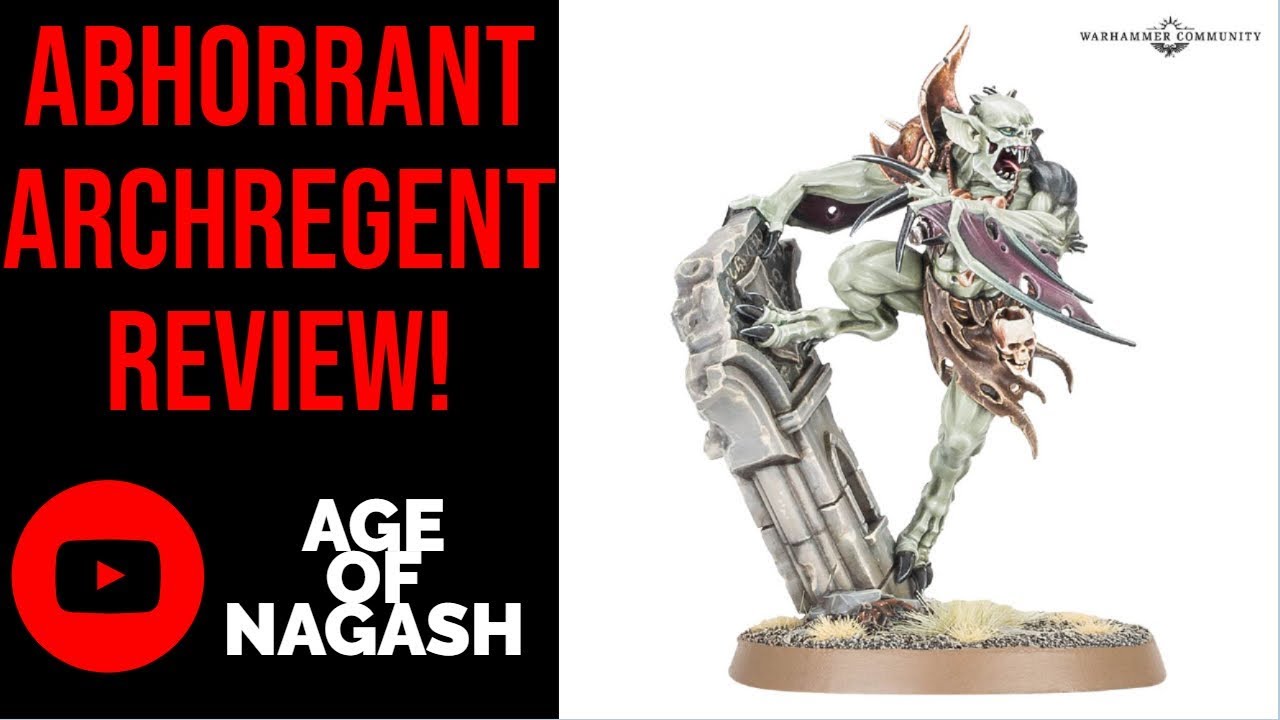 AGE OF SIGMAR | FLESH EATER COURTS | ABHORRANT ARCHREGENT