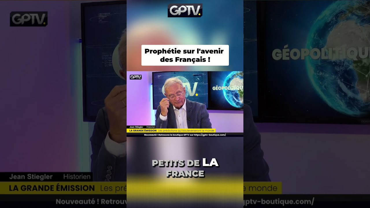 😳 Proph&eacute;tie sur l'avenir des Fran&ccedil;ais !