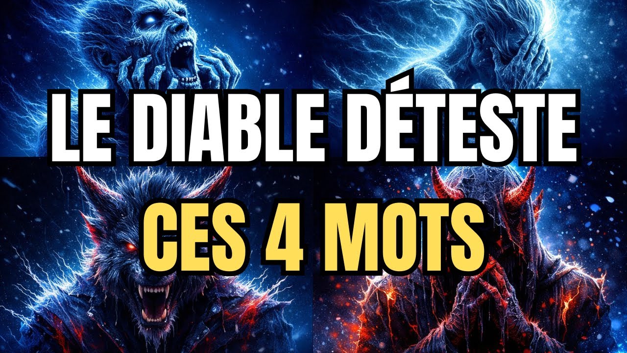 4 MOTS QUE LES DÉMONS DÉTESTENT PAR-DESSUS TOUT Bible Démons Histoires Bibliques