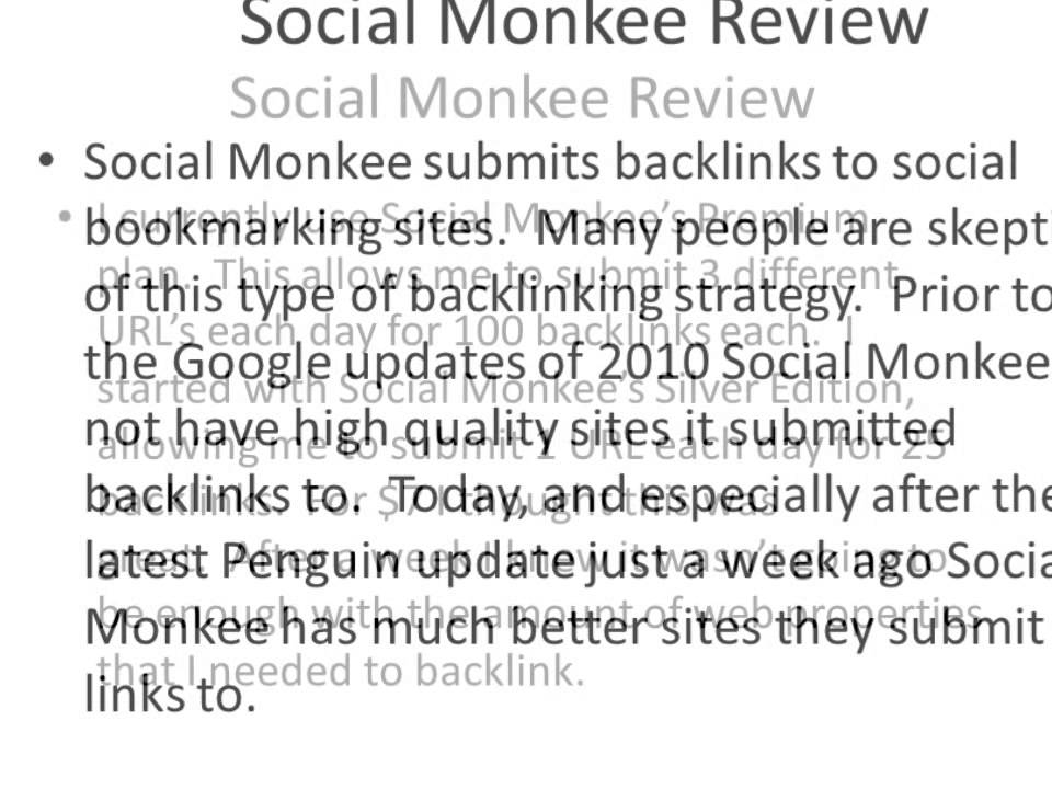 Social Monkee Review