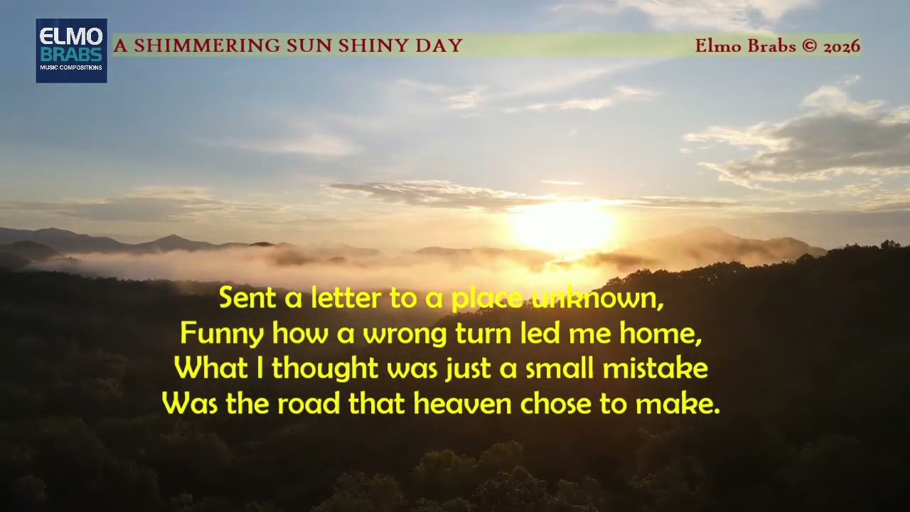 A SHIMMERING SUN SHINY DAY