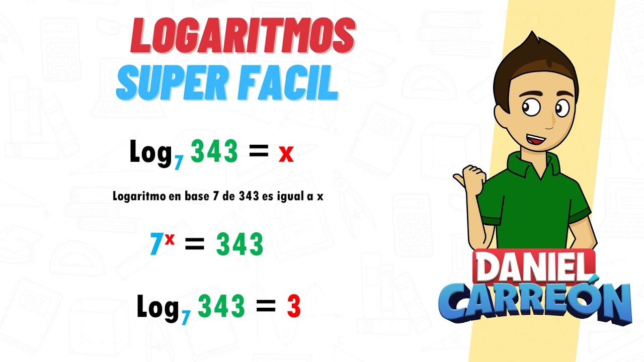 LOGARITMOS Super f&aacute;cil - Para principiantes