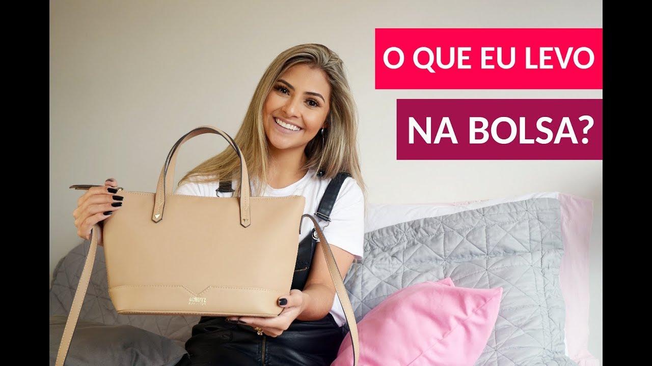 TAG : O que eu levo na bolsa!