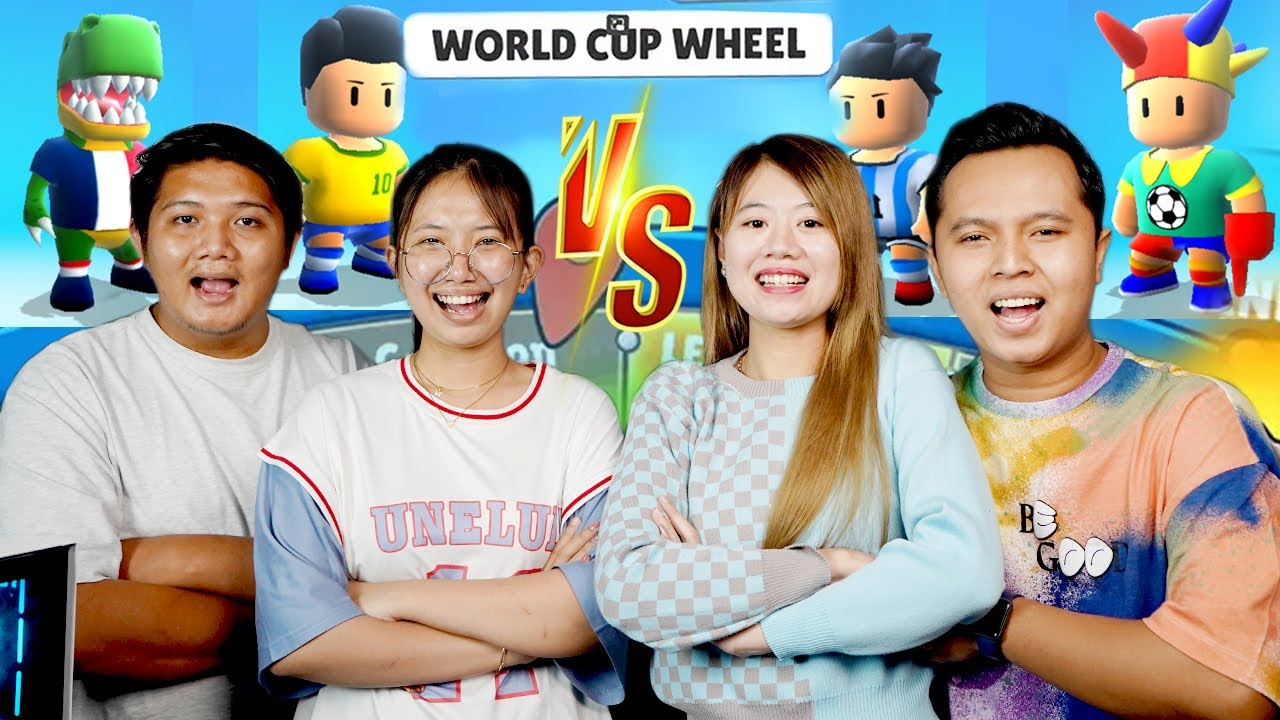 GACHA SKIN SEMUA PIALA DUNIA STUMBLE GUYS!! ADU LAWAN SIAPA YANG MENANG??