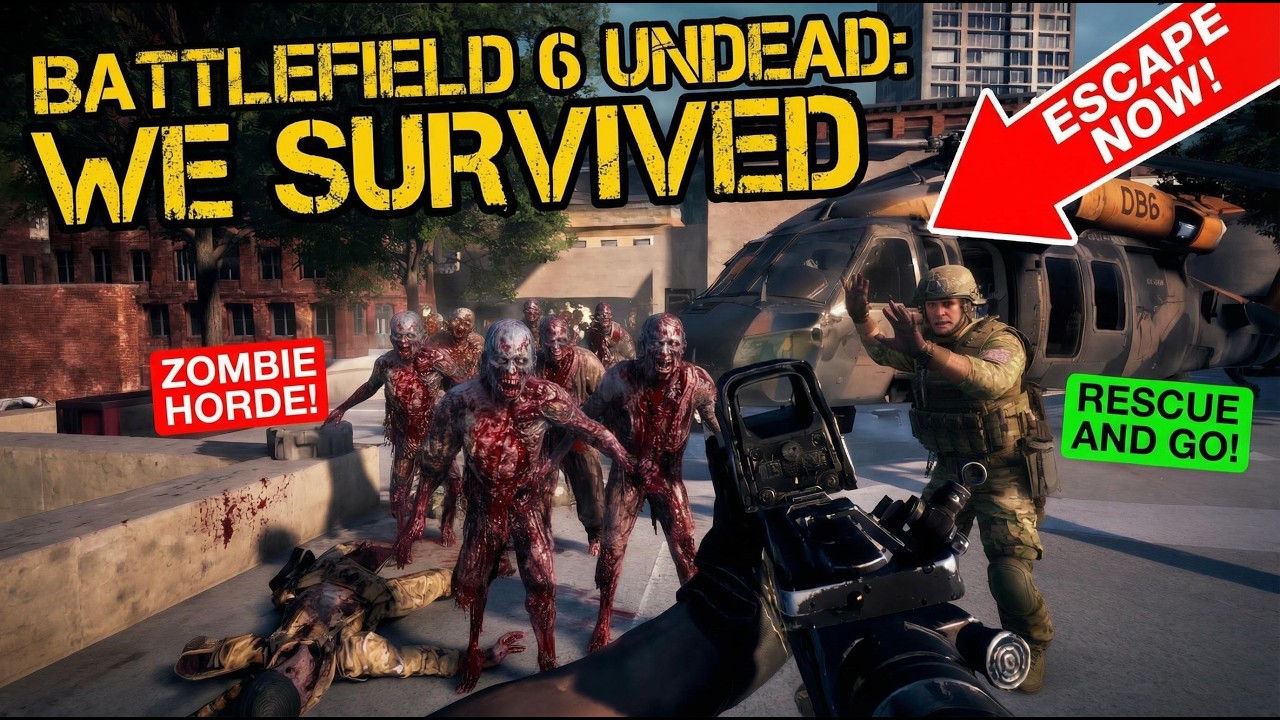 Battlefield 6 Undead: We Survived... didn't we? #battlefieldportal #battlefield6
