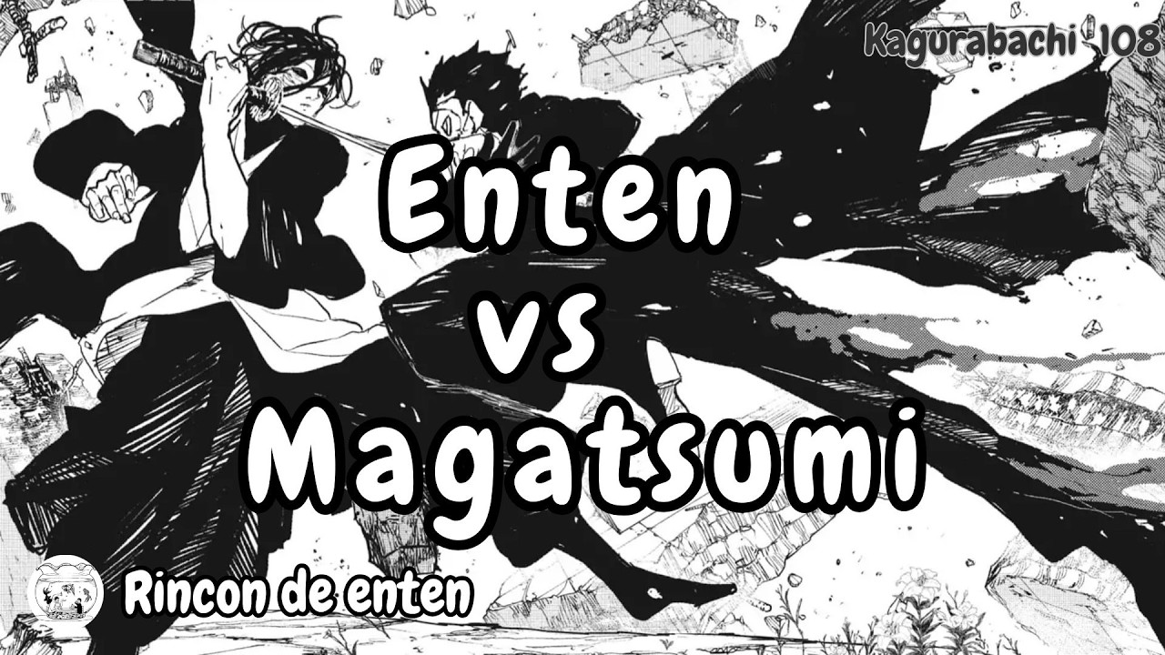 Kagurabchi 108 Enten vs Magatsumi. #kagurabachi #manga #chihiroanime #chihiro