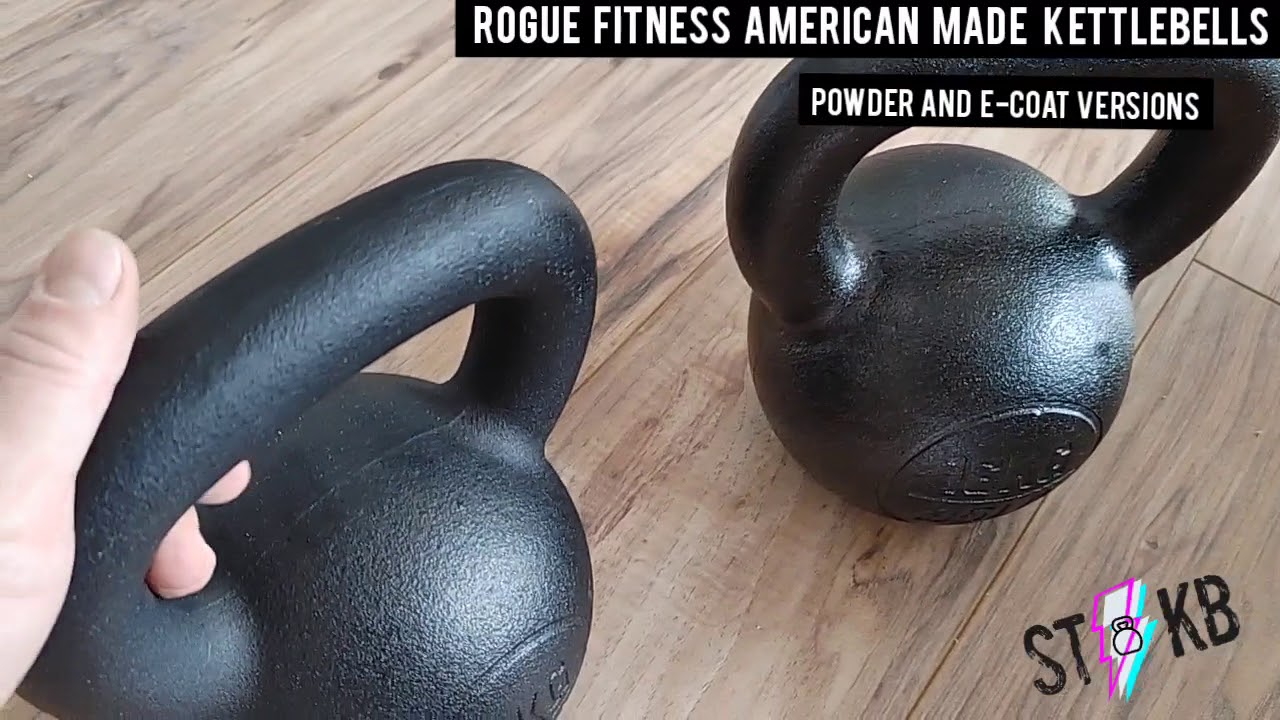 Гири американского производства ROGUE Fitness: СТРАННЫЕ РАЗЛИЧИЯ МЕЖДУ ВЕРСИЯМИ С ПОРОШКОВЫМ ПОКР...