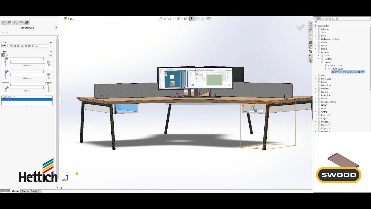 Hettich and Swood: tool links product databases