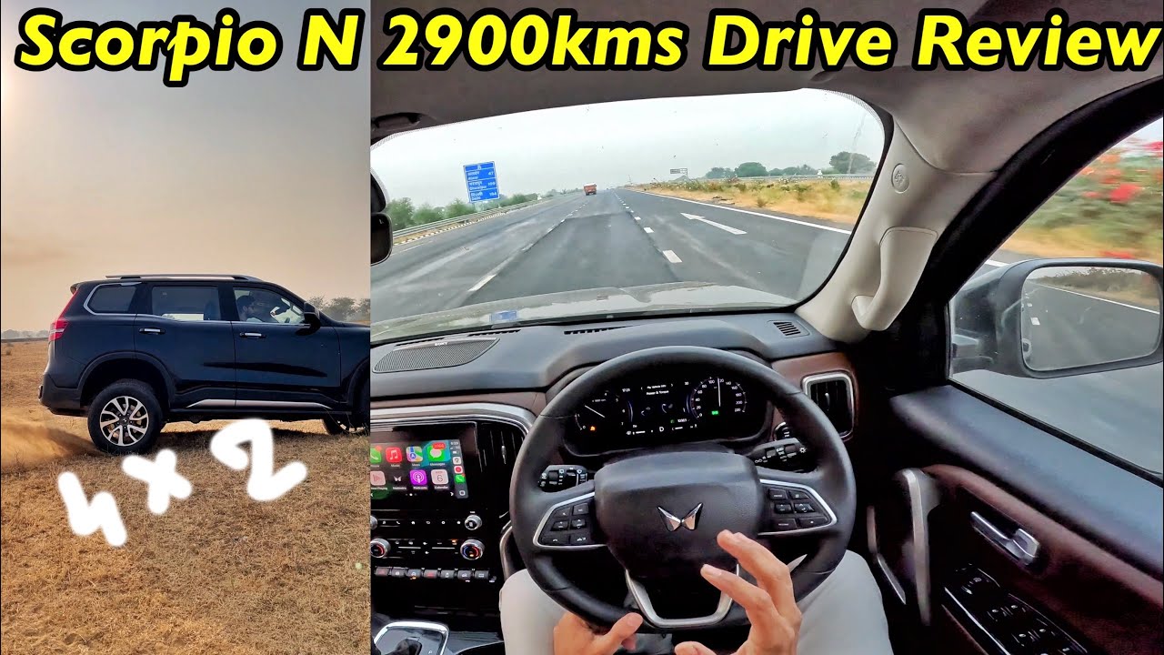 Mahindra Scorpio N 2900kms Drive Review l Better Than Safari? @Aayushssm
