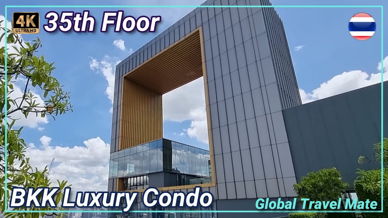 35th Floor Upscale Condo Tour Bangkok - Real Estate Cost of Living