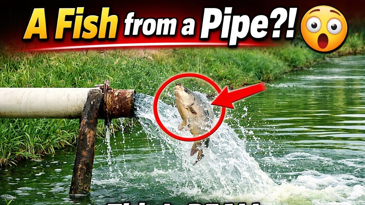 A Live Fish Came Out of a Water Pipe! Nature’s Shocking Moment 😱 | Plus of Reality