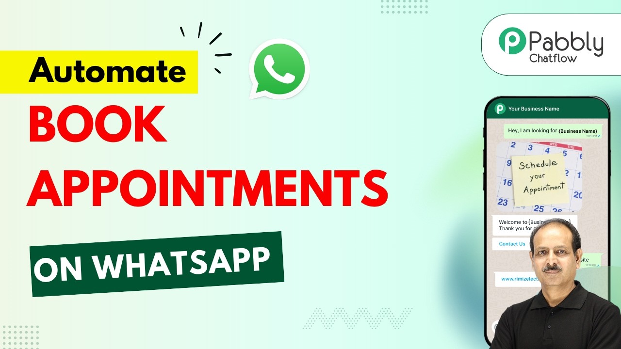 Book Appointments on WhatsApp Using Pabbly Chatflow