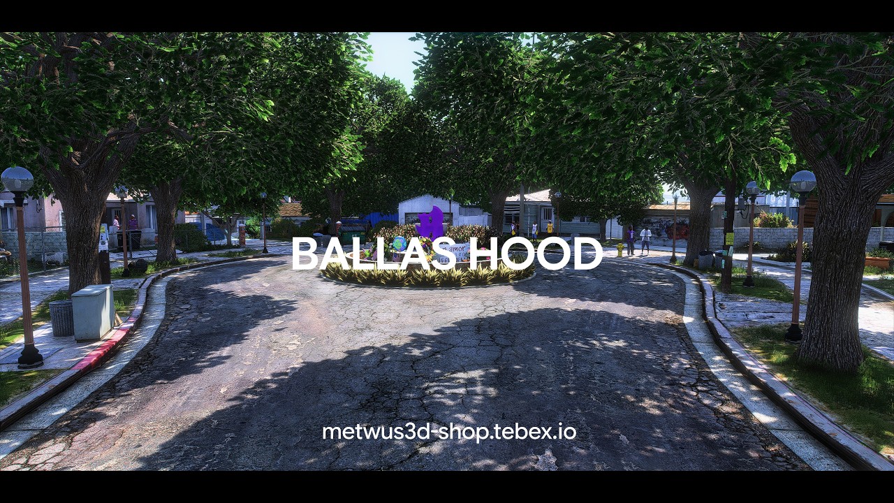 GTA5 | FiveM Maps | Ballas Hood |   MLO interior