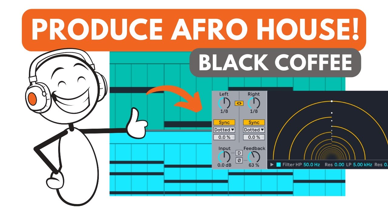 Cómo hacer AFRO HOUSE como Black Coffee en Ableton Live