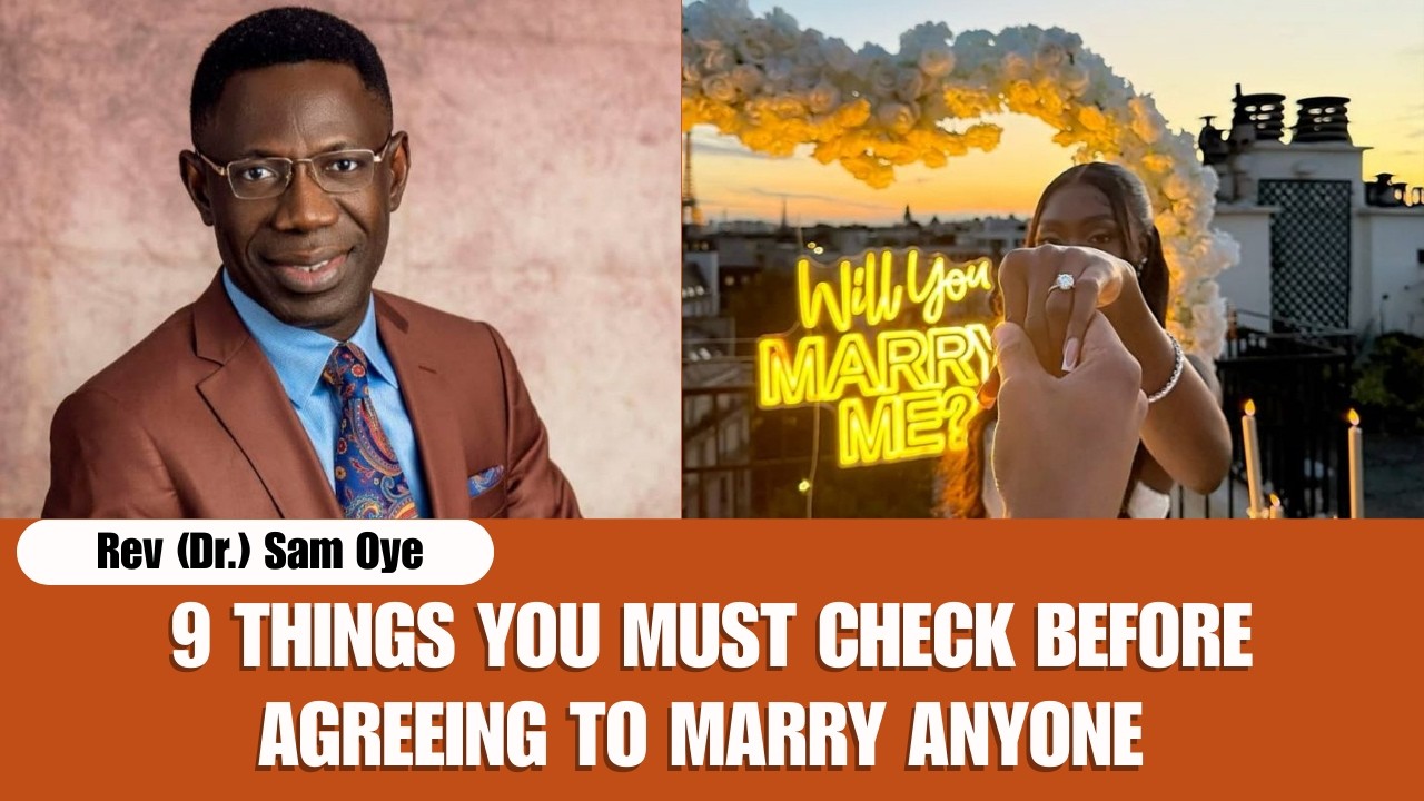 Singles' Checklist (Part 2) | Rev Sam Oye