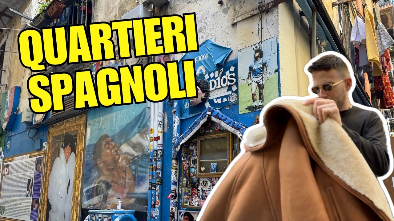 QUARTIERI SPAGNOLI di NAPOLI: mercatino VINTAGE
