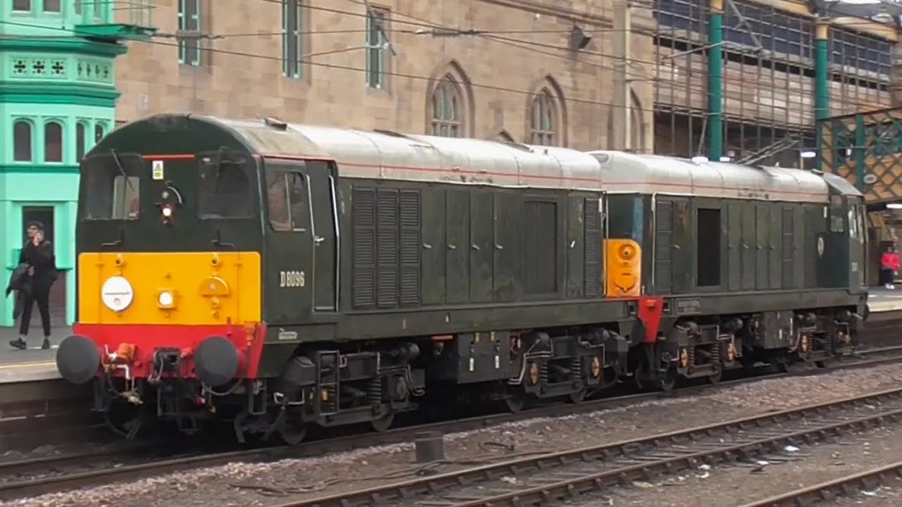 DOUBLE CLASS 20s Visit Carlisle UPPERBY Depot, A ROG CLASS 37 And A THUNDERBIRD STARTUP | 7-12/9/24.