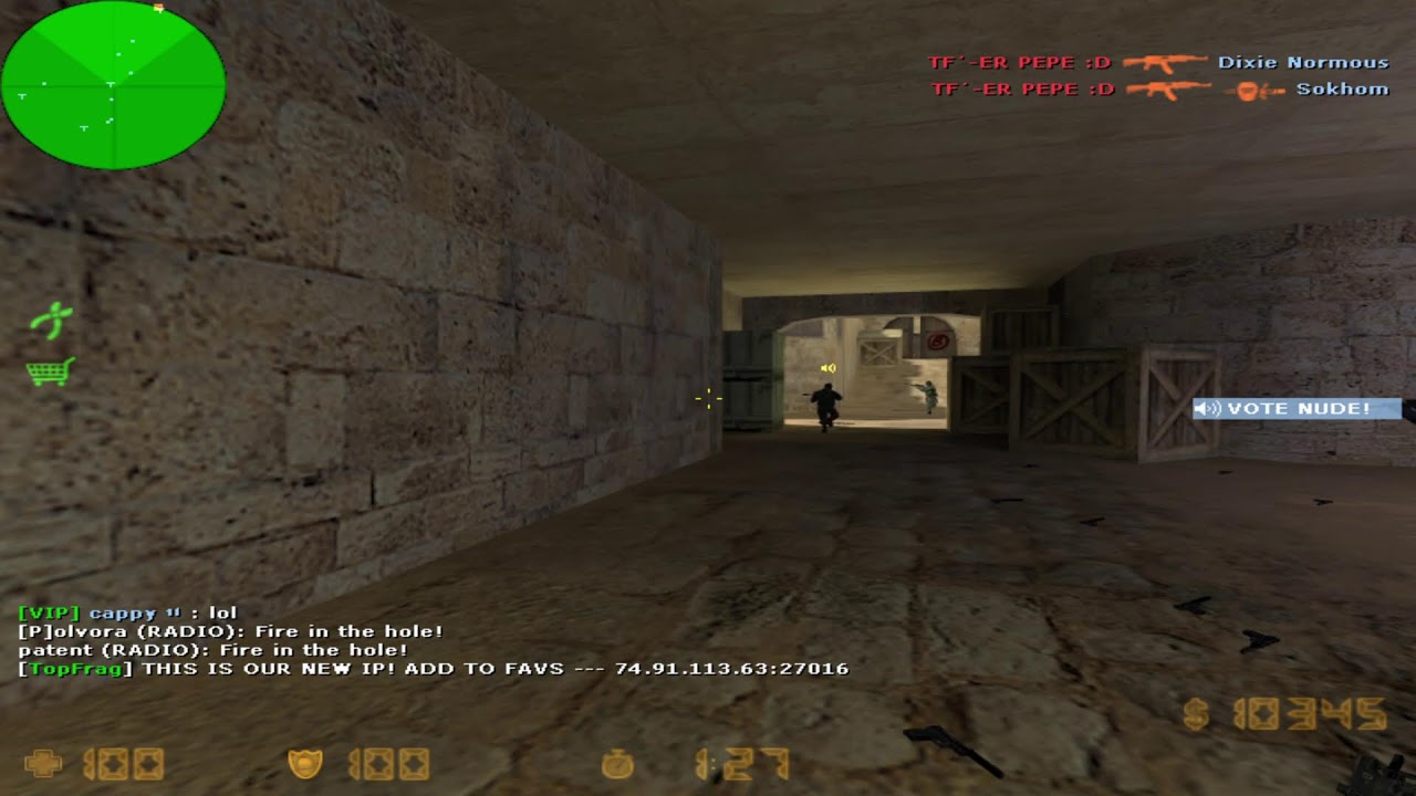 chia counter-strike 1.6 stream