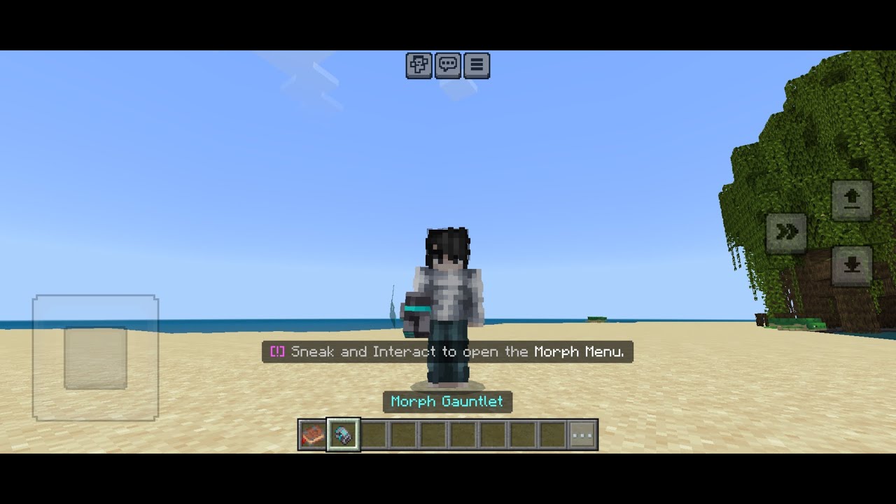 Morph addon for minecraft 1.21 _ morph gauntlet addon