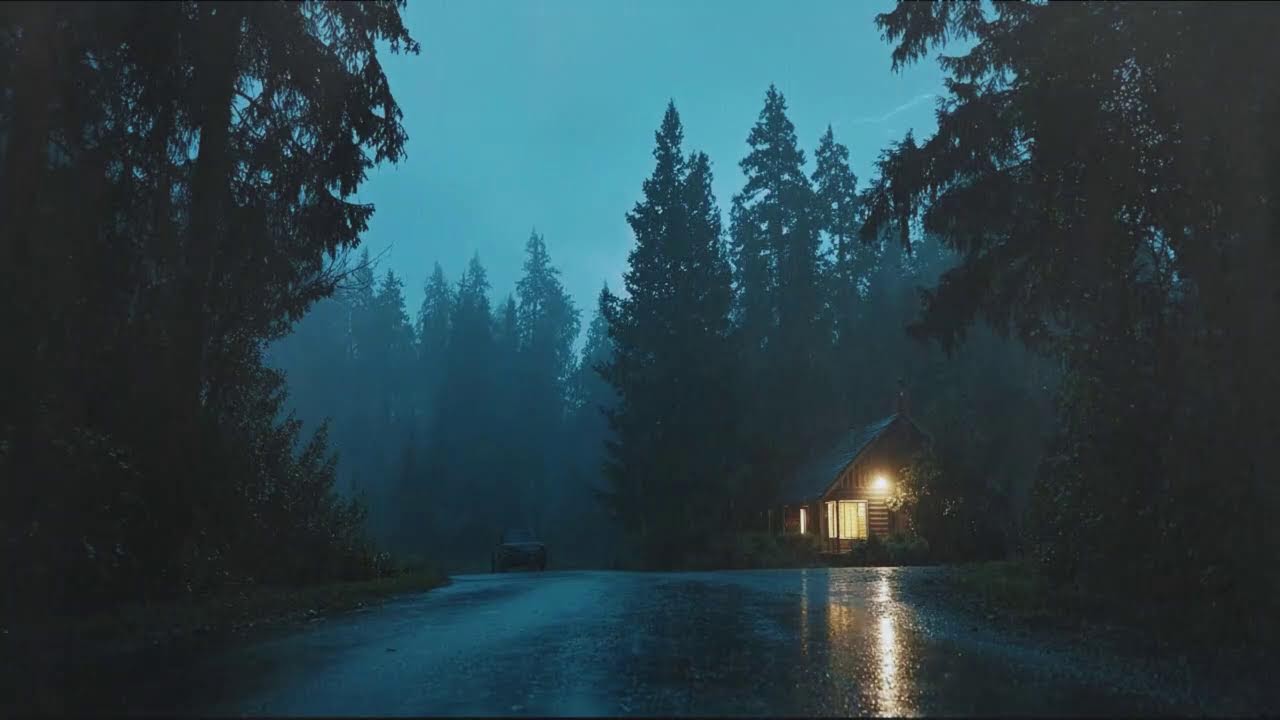 Heavy Rain and Thunder White Noise for Sleeping Faster
