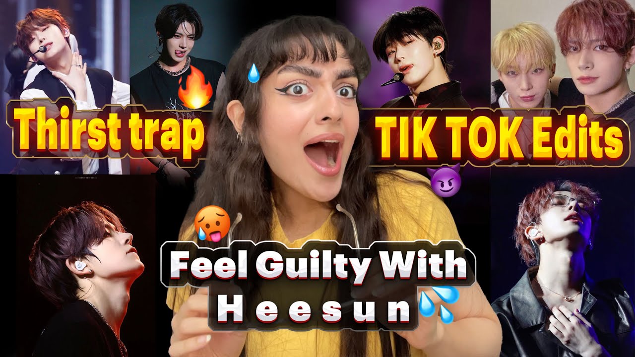 Heesun tiktok thirst trap, Breathtaking and fatal attraction which make you faint right away!