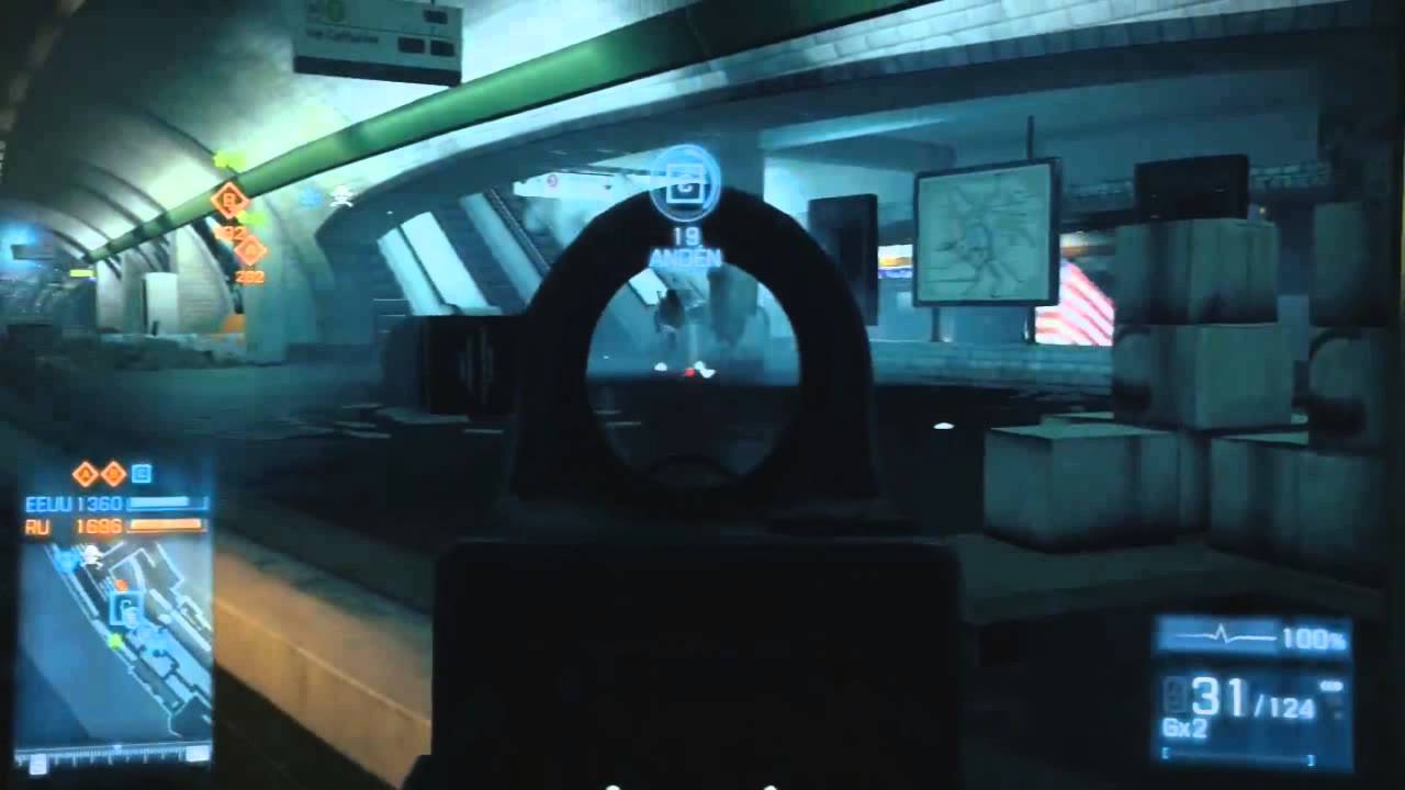 Battlefield 3 - Operación Metro - (mejores momentos)