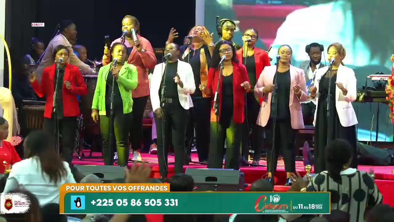CIDEAM 2024 I JR-5/ SESSION DU MATIN I JEUDI 15 AOUT 2024 I BISHOP OMI ET BISHOP ABRAHAM CHIGBUNDU