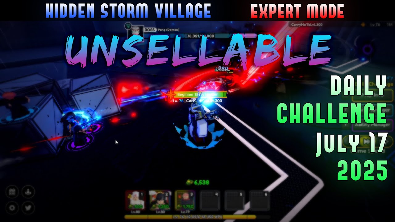 Daily Challenge🎯Hidden Storm Village UNSELLABLE [EXPERT MODE] | ASTD X #88