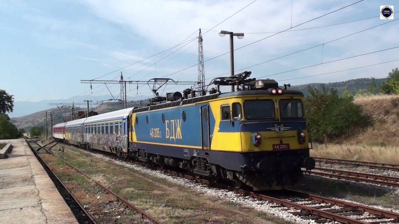 BDZ-БДЖ Trains between Kulata & Blagoevgrad - Bulgaria 2015