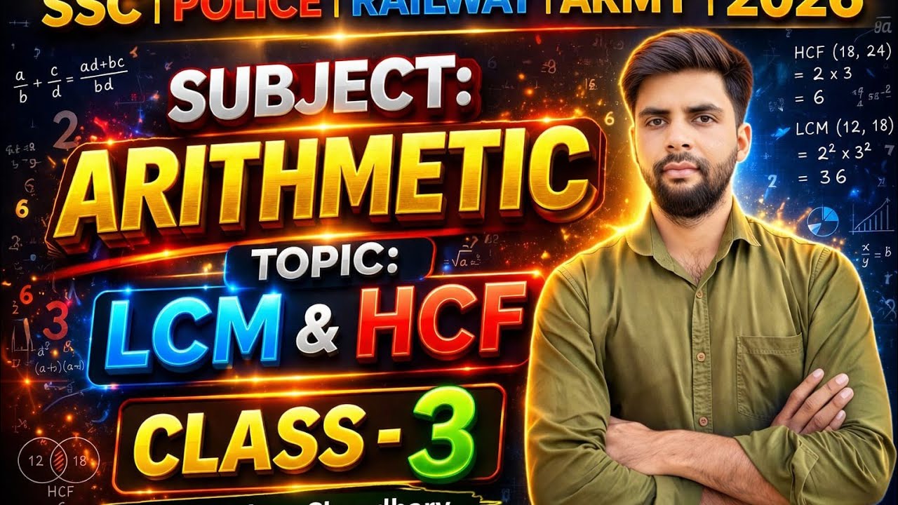 HCF & LCM Class 3
